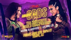Cartelera TNA Against All Odds 2025 actualizada