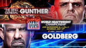 Goldberg regresa en WWE RAW y retará a Gunther en Saturday Night’s Main Event el 12 de julio