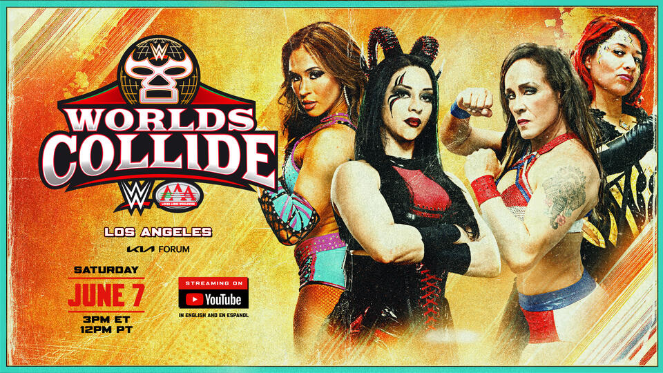 Horarios y cómo ver WWE x AAA Worlds Collide en Latinoamérica y España