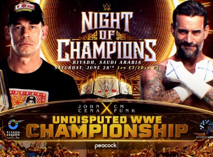 John Cena y CM Punk lucharán por el Campeonato Indiscutido de WWE en Night of Champions 2025